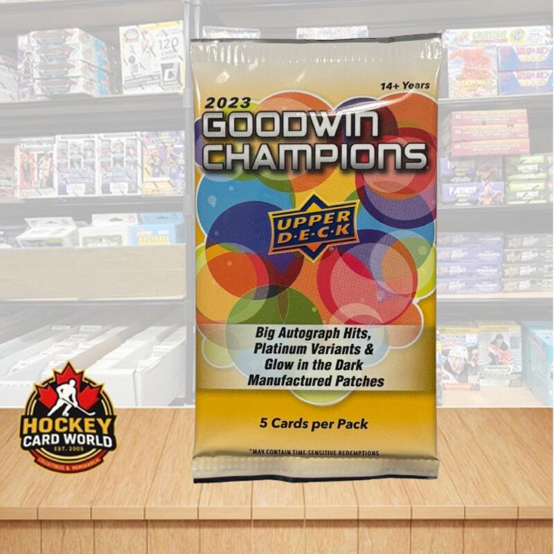 2023 Upper Deck Goodwin Champions Sealed Pack - 5 Cards Per Pack Image 1