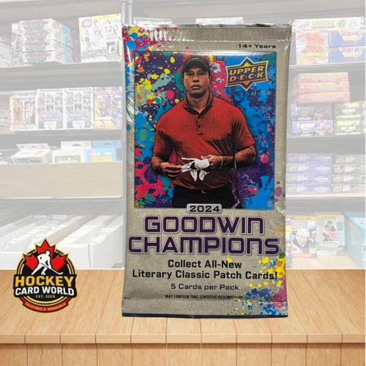 2024 Upper Deck Goodwin Champions Sealed Pack - 5 Cards Per Pack Image 1