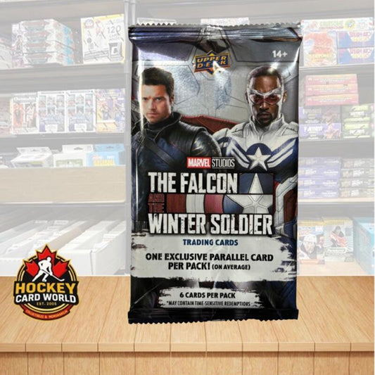 2023 Upper Deck Marvel The Falcon Winter Soldier Sealed Pack - 6 Cards Per Pack Image 1