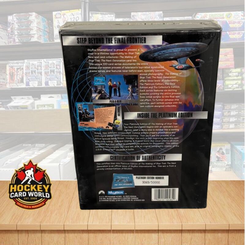 1994 Star Trek The Next Generation Platinum Limited Edition Sealed Boxed Set Image 2