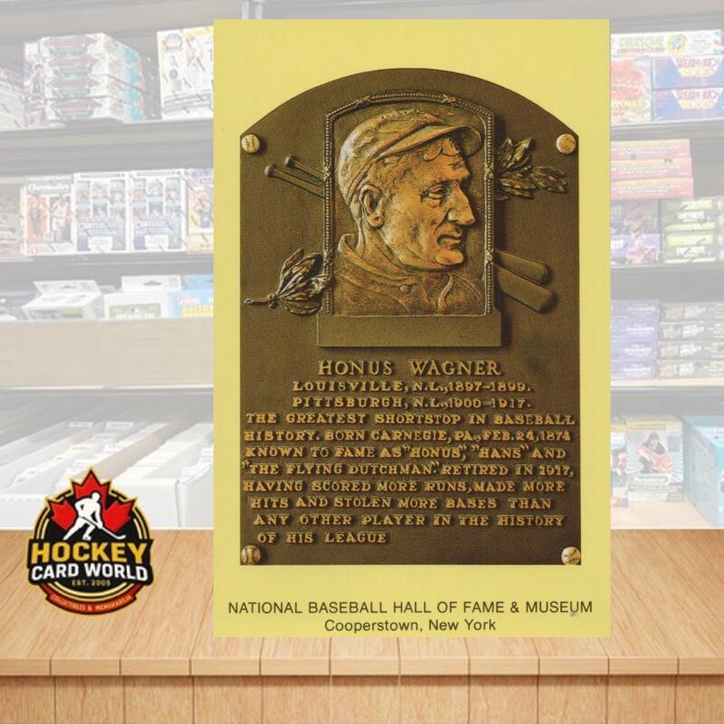 Honus Wagner National Baseball Hall of Fame and Museum Cooperstown Postcard Image 1