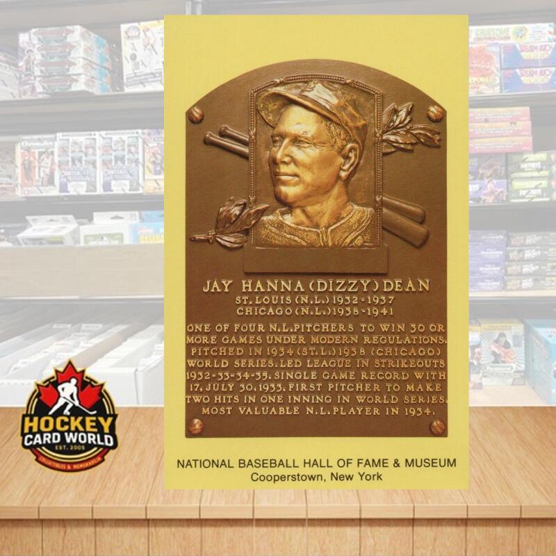Jay Dizzy Dean National Baseball Hall of Fame and Museum Cooperstown Postcard Image 1
