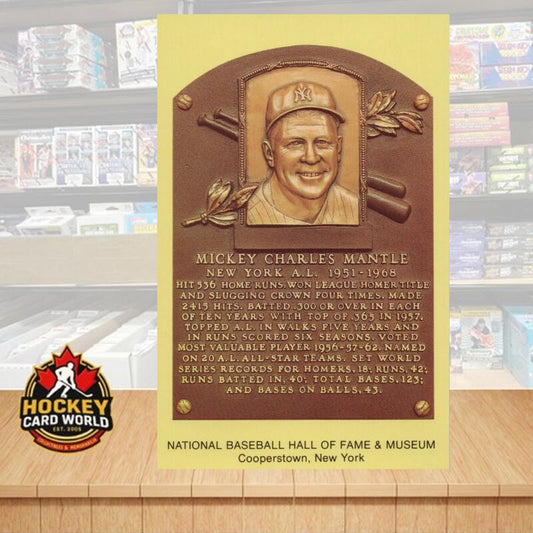 Mickey Mantle National Baseball Hall of Fame and Museum Cooperstown Postcard Image 1