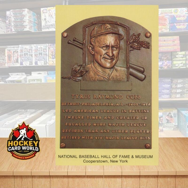 Ty Cobb National Baseball Hall of Fame and Museum Cooperstown Postcard Image 1