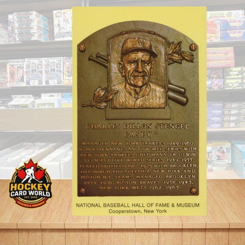 Charles Stengel National Baseball Hall of Fame and Museum Cooperstown Postcard Image 1