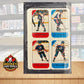 1982-83 Winnipeg Jets Post Cereal Mini Card Panel Plastic Sealed Set of 16 Image 1