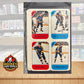 1982-83 St.Louis Blues Post Cereal Mini Card Panel Plastic Sealed Set of 16 Image 1