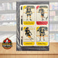 1982-83 Boston Bruins Post Cereal Mini Card Panel Plastic Sealed Set of 16 Image 1