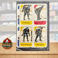 1982-83 Buffalo Sabres Post Cereal Mini Card Panel Plastic Sealed Set of 16 Image 2