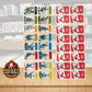 1982-83 Quebec Nordiques Post Cereal Mini Card Panel Attached Set of 16 Image 1