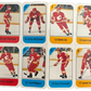 1982-83 Calgary Flames Post Cereal Mini Card Panel Attached Set of 16 Image 2