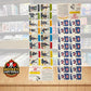 1982-83 New York Islanders Post Cereal Mini Card Panel Attached Set of 16 Image 1