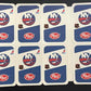 1982-83 New York Islanders Post Cereal Mini Card Panel Attached Set of 16 Image 3