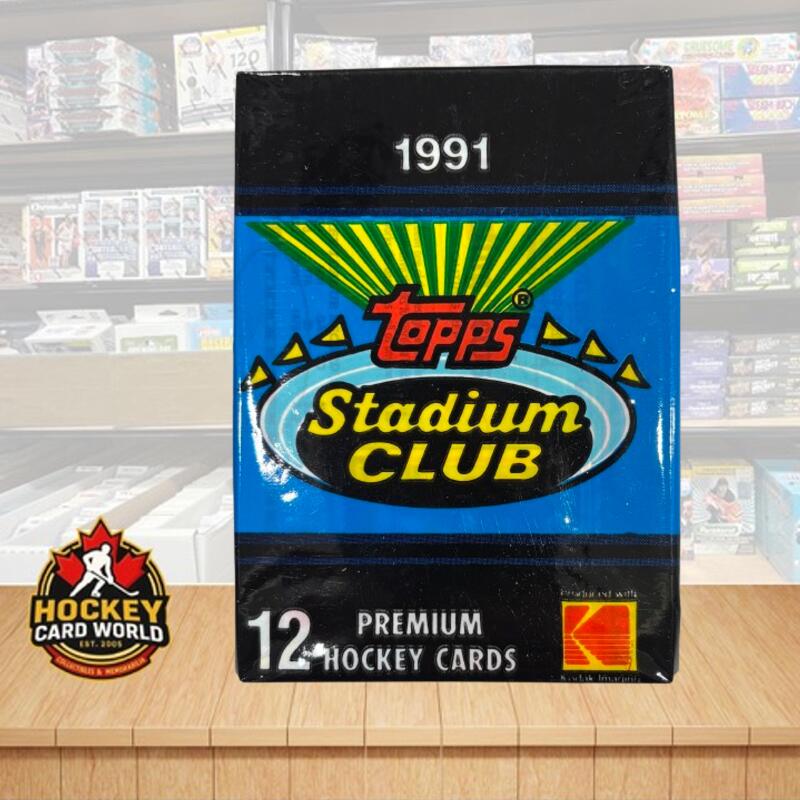 1991-92 Topps Stadium Club Series 2 Hockey Sealed Hobby Pack - 12 Cards Per Pack Image 1