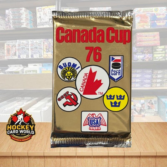 1992 Future Trends Canada Cup '76 Hockey Sealed Pack - 8 Cards Per Pack Image 1