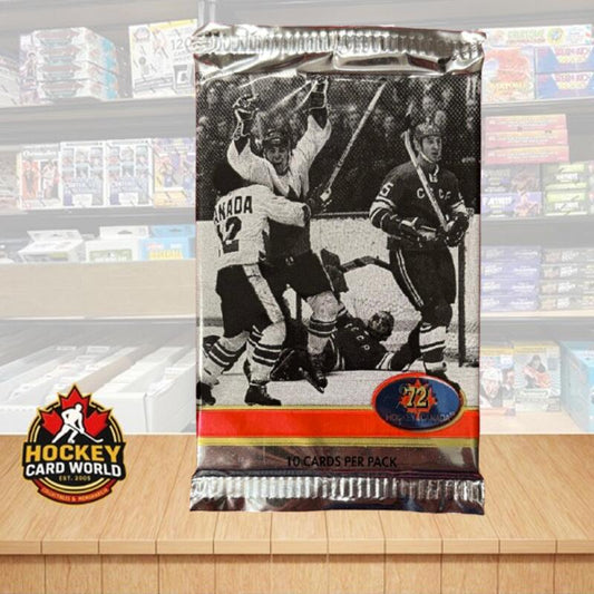 1992 Future Trends Canada Cup '72 Hockey Sealed Pack - 10 Cards Per Pack Image 1