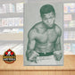 1948-52 Exhibit Boxing Sugar Ray Robinson Large Photo 3.5x5.5 Card Vintage Image 1