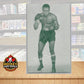 1948-52 Exhibit Boxing Freddy Dawson Large Photo 3.5x5.5 Card Vintage Image 1