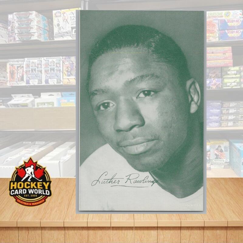 1948-52 Exhibit Boxing Luther Rawlings Large Photo 3.5x5.5 Card Vintage Image 1