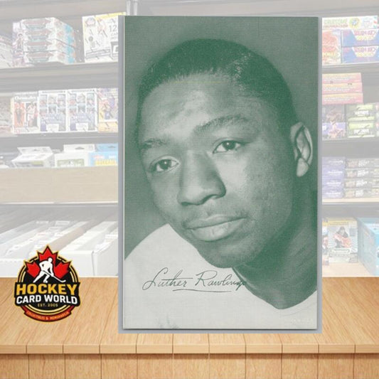 1948-52 Exhibit Boxing Luther Rawlings Large Photo 3.5x5.5 Card Vintage Image 1