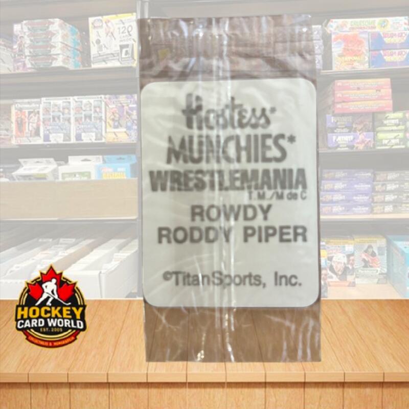 1987 Hostess Munchies WWF Stickers Wrestling Sealed Rowdy Roddy Piper Image 2