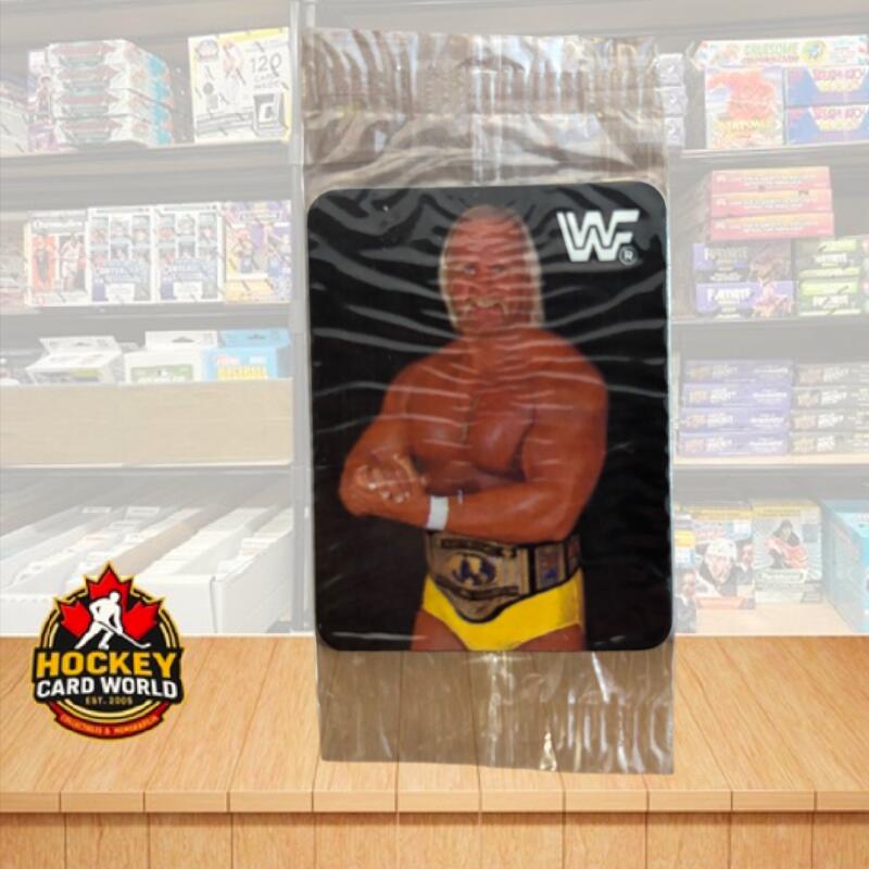 1987 Hostess Munchies WWF Stickers Wrestling Sealed Hulk Hogan with Belt Image 1