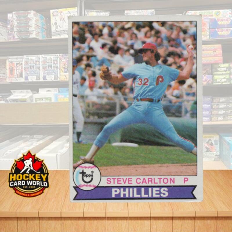 1979 Topps #25 Steve Carlton Baseball Vintage Card V105413 Image 1