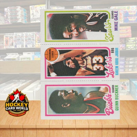 1980-81 Topps #50 147 Buckner/133 Kareem Abdul-Jabbar TL/207 Gale V105421 Image 1