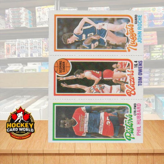 1980-81 Topps #110 86 Phil Hubbard/195 Tom Owens TL/78 John Roche V105423 Image 1