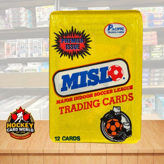 1987 Pacific MISL Premier Issue Soccer Football Sealed Unopened - 12 Card Pack Image 1