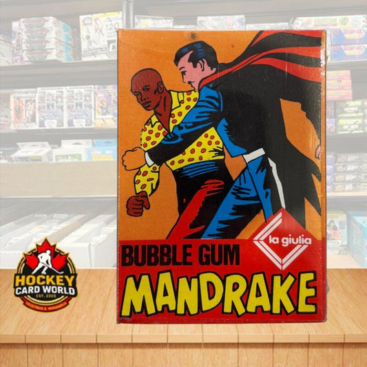 1970s La Giulia Mandrake The Magician Sealed Unopened Pack CVR1 - Extremely Rare Image 1