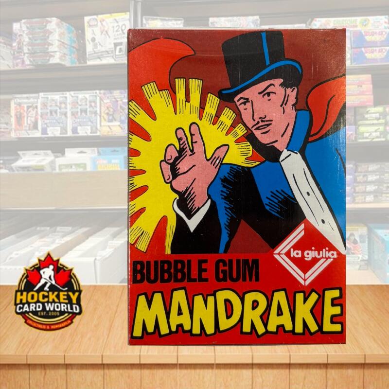 1970s La Giulia Mandrake The Magician Sealed Unopened Pack CVR2 - Extremely Rare Image 1