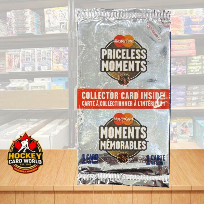 2004 Priceless Moments Hockey Factory Sealed Hobby Pack - 1 Card Per Pack Image 1