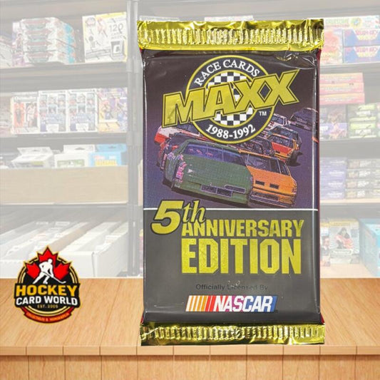1992 Nascar Maxx 5th Ann. Race Cards Sealed Hobby Pack - 14 Cards Per Pack Image 1