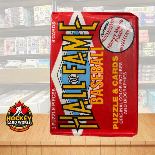 1983 Donruss Hall of Fame Baseball Factory Sealed Hobby Wax Pack Image 1
