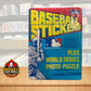 1979 Fleer Baseball Factory Sealed Unopened Hobby Sticker Wax Pack + Gum Image 1
