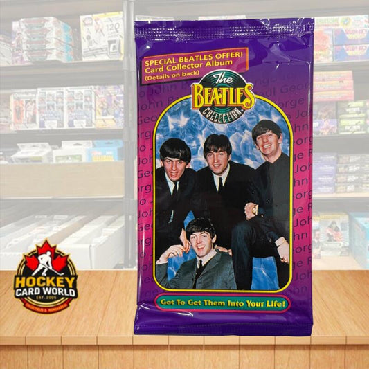 1993 The Beatles Collection Factory Sealed Hobby Pack - 10 Card Pack Image 1