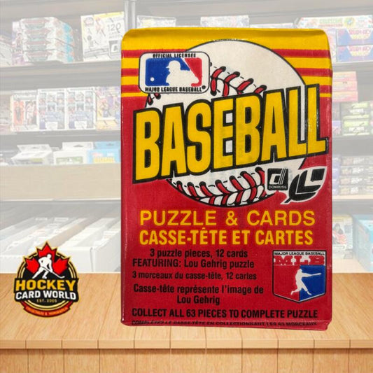1985 Leaf Donruss Baseball Factory Sealed Hobby Wax Pack - 12 Card Pack Image 1
