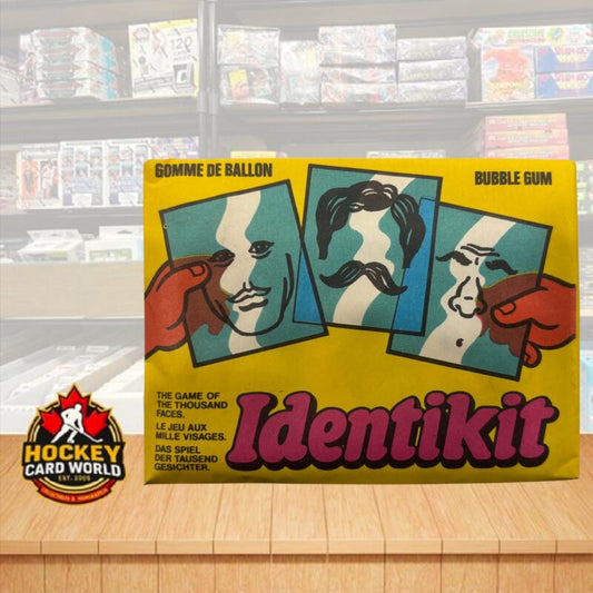 1970s Identikit Bubble Gum Vintaged Sealed Pack - Faces and Gum - Made in Spain Image 1