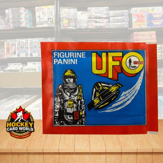 1973 Panini UFO Vintage Album Sticker Wax Pack - Printed in Italy Image 1
