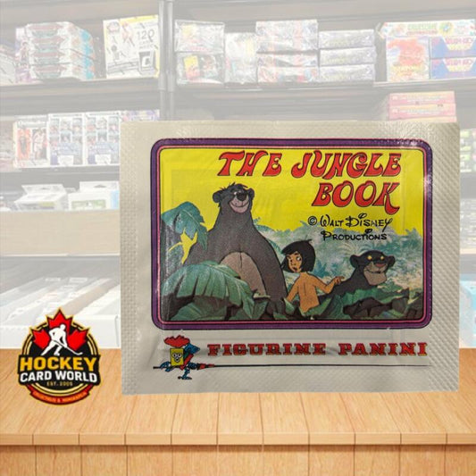1979 Panini The Jungle Book Vintage Album Sticker Wax Pack - Printed in Italy Image 1