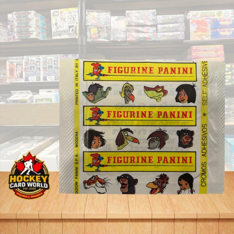1979 Panini The Jungle Book Vintage Album Sticker Wax Pack - Printed in Italy Image 2