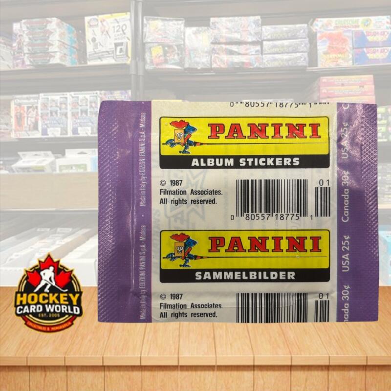 1987 Panini Filmations Bravestarr Vintage Album Sticker Wax Pack - Printed in Italy Image 2