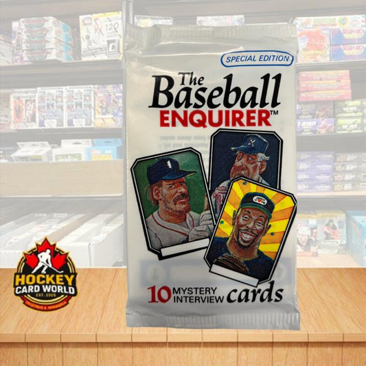 1992 The Baseball Enquirer Major League Baseball Hobby Sealed Pack - 10 Card Pack Image 1