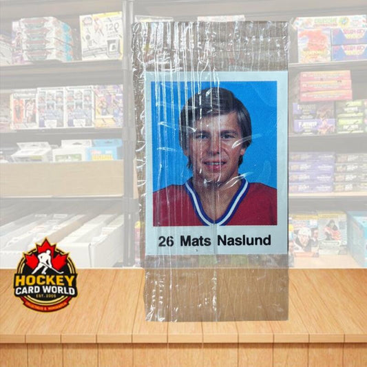 1988-89 Frito-Lay Stickers Sealed Wrapper Hockey Sticker Mats Naslund 26 Image 1