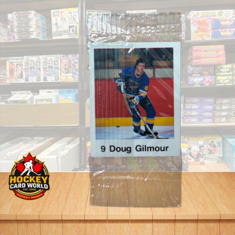 1988-89 Frito-Lay Stickers Sealed Wrapper Hockey Sticker Doug Gilmour 9 Image 1