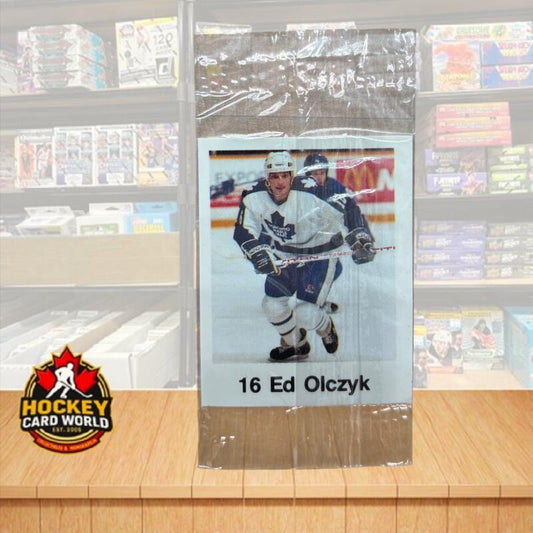 1988-89 Frito-Lay Stickers Sealed Wrapper Hockey Sticker Ed Olczyk 16 Image 1