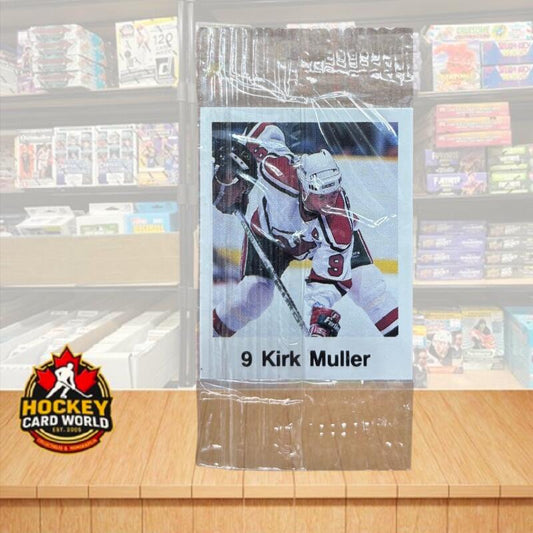1988-89 Frito-Lay Stickers Sealed Wrapper Hockey Sticker Kirk Muller 9 Image 1