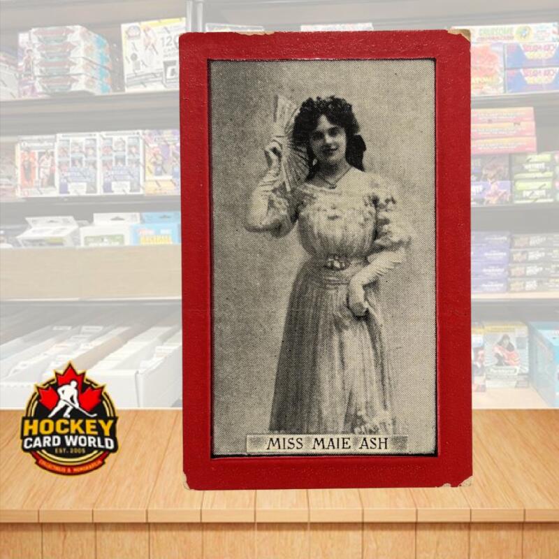 1905 BAT Actors & Actresses Red Border Miss Maie Ash V105502 Image 1