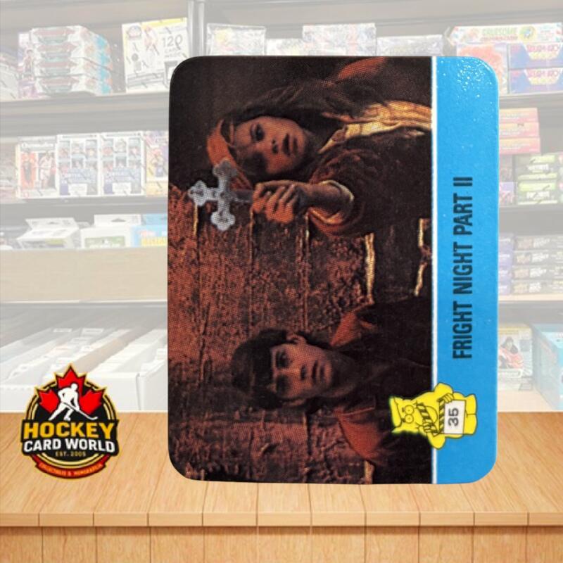 1988 Hostess Hot Summer Flicks Sticker #35 Fright Night Part II V105514 Image 1